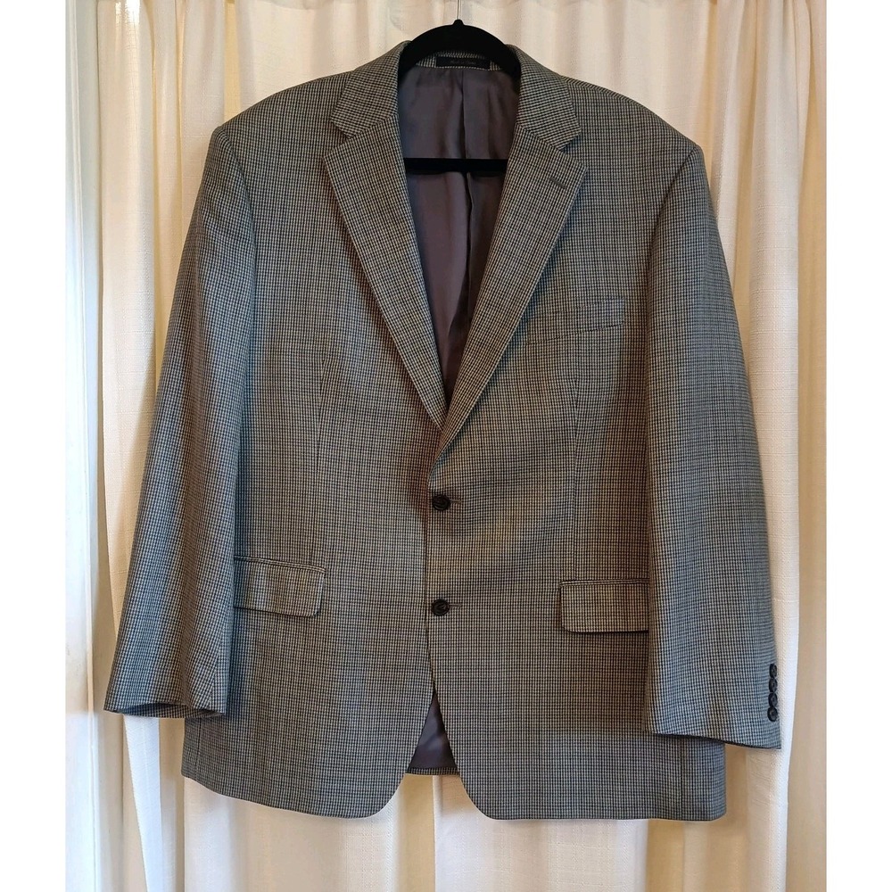 Lauren Ralph Lauren Men's‎ Wool Silk Two Button Sport Coat Blazer Men's 46R
